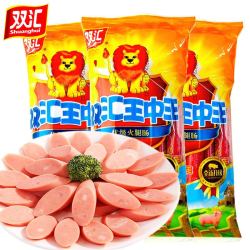 双汇王中王火腿肠240gx3袋共24根肉类零食小吃即食煎炸烧烤香肠