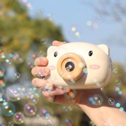 抖音同款吹泡泡相机少女心照相机全自动电动泡泡枪儿童吹泡泡玩具
