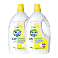 Dettol 滴露 衣物消毒液除菌液 高效杀菌除螨除味内衣裤清洁 搭配洗衣柔顺液用  柠檬3L*2大瓶