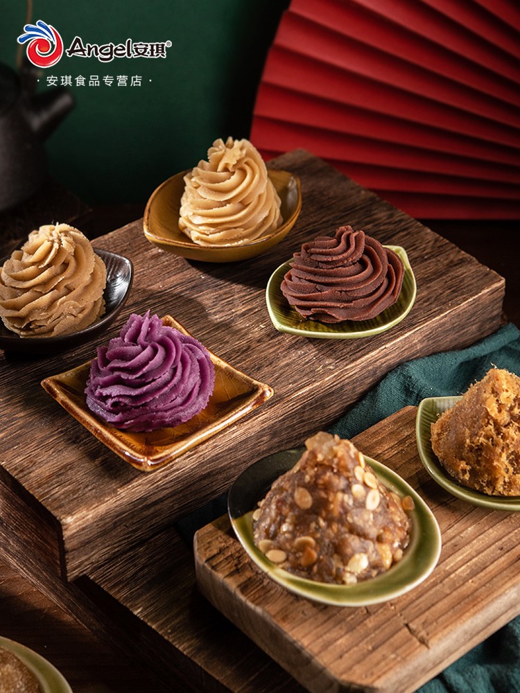 百钻 汤圆馅料红豆沙/白莲蓉 200g