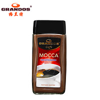 格兰特 德国进口脱咖啡因摩卡 无蔗糖纯黑咖啡 1x1x200g *2件