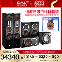 DALI/达尼 欧典系列5.1OPTION HIFI发烧无源音响箱家庭影院套装