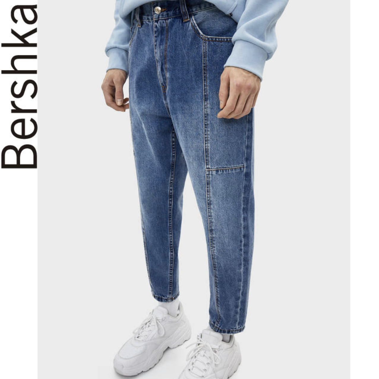 Bershka 00250777400 男士牛仔裤