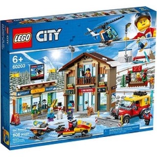 lego乐高city城市系列60203滑雪度假村