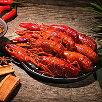 鲜博汇 香辣熟食小龙虾 4-6钱 35-50只盒装 净含量约为1.65kg