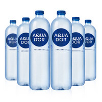 丹麦进口 艾可多（AQUA D’OR）天然矿泉水 1.25L*6 整箱 *3件