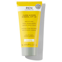 REN 芢矿物防晒霜SPF30 50ml