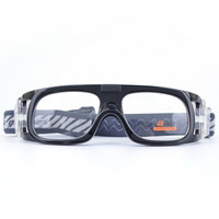 邦士度BASTO篮球眼镜运动近视护目镜 踢足球眼镜框 羽毛球近视眼镜 BL020:配PC防雾近视镜片