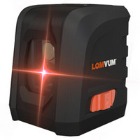 龙韵（LOMVUM）十字红光水平仪高精度红外线激光贴墙仪可打斜线2线迷小型投线仪