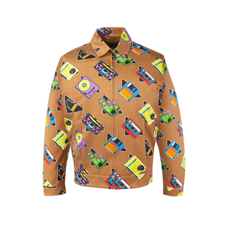 PRADA 普拉达 男士棉质软木色衣服 SGB418S201-1WCN-F0594 S