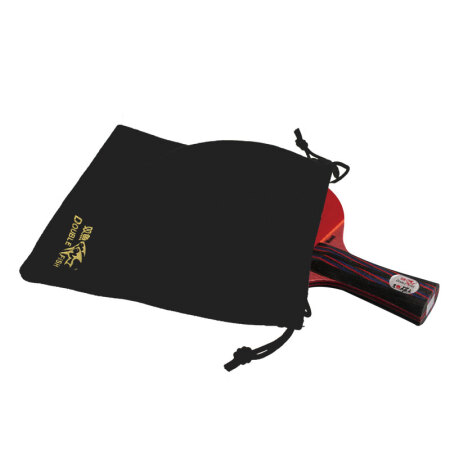 双鱼黑红碳王九星乒乓球拍专业级单拍高级进攻型横拍兵乓球拍