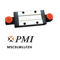 中国台湾银泰/PMI  原装工业导轨 全钢珠式微小型 线性导轨滑块 MSC9LM   安装孔位置：B*15,C*16