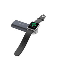 MIPOW 磁力充电器6000毫安 苹果手表Watch/iPhone双充电 苹果Mfi认证 充电宝自带线 深灰色