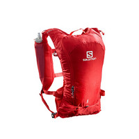 萨洛蒙（Salomon）户外男女款跑步防水背包（含500ml水袋 2只） AGILE 6 SET 红色 C13056 NS