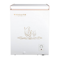 万宝(Wanbao）142升冷藏冷冻转换冰柜商用家用冷柜单温母婴母乳小冰柜BC/BD-142A 白色