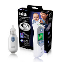 BRAUN 博朗 儿童红外耳温计IRT6520＆婴儿电动吸鼻器BNA100AP套装