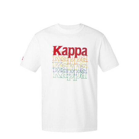 Kappa卡帕男运动短袖休闲印花圆领T恤夏季半袖2020新款|K0A32TD28 漂白-001 XXL