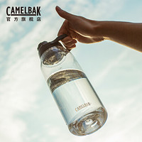 驼峰（CAMELBAK） 美国户外运动水壶大容量水杯塑料水瓶 1000ML橄榄绿