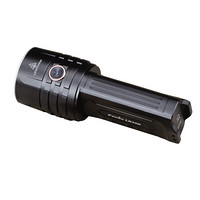 FENIX 菲尼克斯 手電筒強光鐵路手電超高亮掌上搜索手電 LR35R黑色10000流明 （標配含電池）