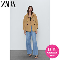 ZARA【打折】女装 双排扣风衣 03046233704
