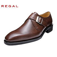 REGAL/丽格商务正装男士皮鞋固特异增高男鞋办公尖头鞋子男T75B
