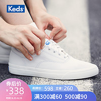 Keds女鞋 女士板鞋 皮面休闲鞋 低帮平底小白鞋板鞋WH59025