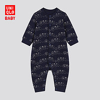 婴儿/新生儿 压线连体装(长袖) 419820 优衣库UNIQLO