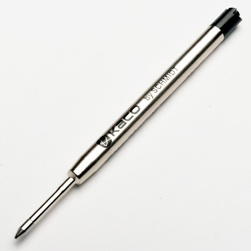 KACO 900F 德国进口 0.8粗 黑色 按动式G2圆珠笔芯 办公文具