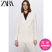 ZARA新款 女装 双排扣西装外套 02178628250