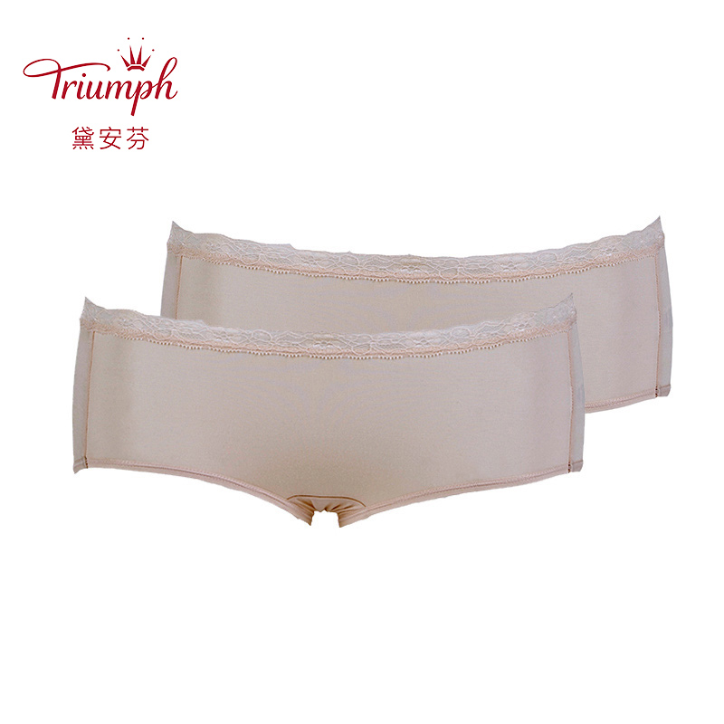 Triumph/黛安芬热力小裤简约性感舒适时尚中腰平角裤C76-627