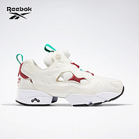 Reebok锐步夏季潮流充气鞋PUMPFURY线下同款情侣中帮运动鞋FU9106 42 FU9682-白色/粉红色（女款）