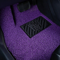 变形金刚 丝圈汽车脚垫 厂家定制直发 纯紫