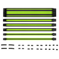 安钛克（Antec ）编织网 电源延长线-绿色（16AWG/双色可选/标配理线梳/电脑台式主机装机吃鸡）