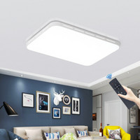 HD LED客厅灯具 吸顶灯 现代简约遥控调光调色温 简爱系列 128W