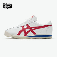 Onitsuka Tiger鬼塚虎李宇春同款休闲TIGER CORSAIR D713L运动鞋 37.5 白色/正红色