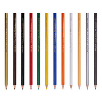 日本蜻蜓（Tombow）卷卷笔袋彩铅 手账绘画笔 油性彩色铅笔 CR-NQ 36色彩铅笔