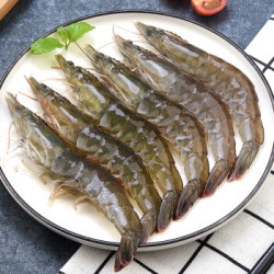 食邦人 青岛海捕大虾新鲜速冻大虾对虾白虾生鲜烧烤顺丰2000g 白虾 10