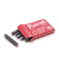 德国进口Kaweco钢笔墨囊一次性墨胆原装进口办公用品 红色 6支装