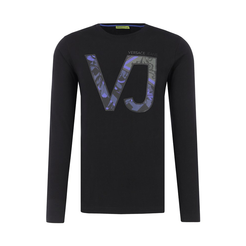 VERSACE 范思哲 男士简约logo印花卫衣