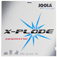 JOOLA尤拉优拉套胶 X-PLODE敏锐冲锋号 乒乓球拍胶皮反胶 红色MAX