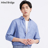 Mind Bridge MRWS3102 男士长袖衬衫