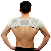 chidong 驰动 自发热护肩 针织运动肩周护肩带肩膀保暖男女 XL码