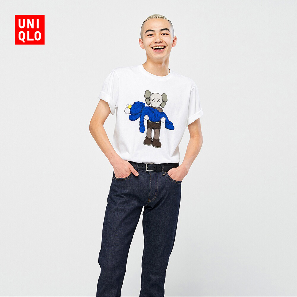 优衣库 UNIQLO 422018 男装/女装 (UT) KAWS印花T恤(短袖)  