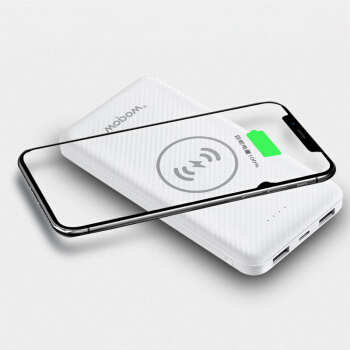 沃品（WOPOW）无线充屏显移动电源PW08 双SUB输出