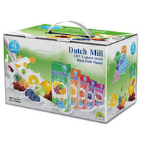 泰国进口 达美 (Dutch Mill) 混合味酸奶饮品 礼盒装180ml×12 春节新年礼盒礼品