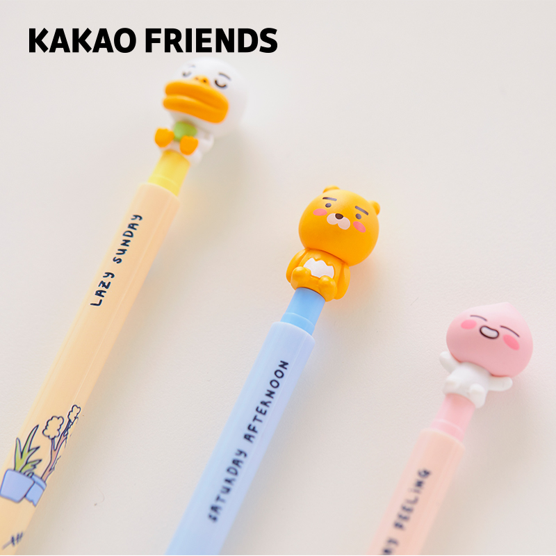KAKAO FRIENDS HappyWeekend萌趣卡通可爱自动铅笔办公文具学生