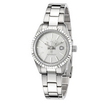 玛莎拉蒂（MASERATI）手表 Competizione系列石英钢带时尚休闲商务女表白色表盘R8853100503