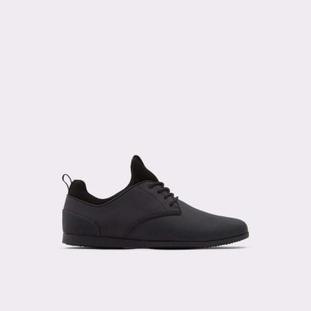 ALDO/奥尔多男鞋低帮鞋系带休闲鞋平底鞋纯色12654610 Black 10