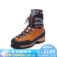 SCARPA 登山鞋男鞋 勃朗峰专业版 高海拔攀登鞋 GTX防水保暖攀冰 橘色 39
