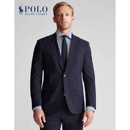 Ralph Lauren/拉夫劳伦男装 2020年春季Polo 混纺西装外套12117 410-海军蓝 S